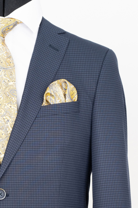 Costum bleumarin caro slim [3]