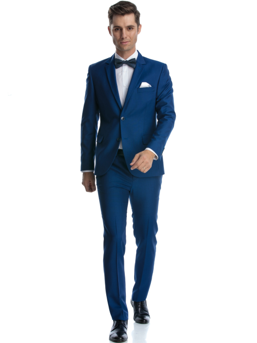 Costum slim fit albastru [3]