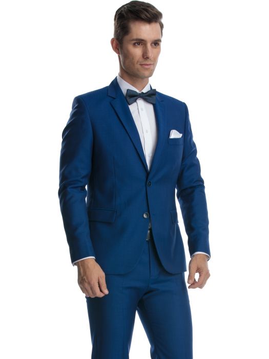 Costum slim fit albastru [2]