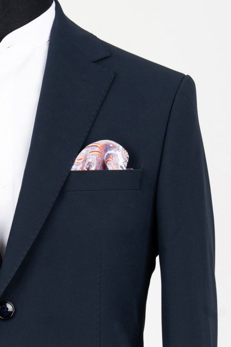 Costum slim fit bleumarin Travel [5]