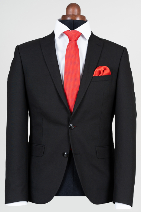 Costum barbati slim fit negru - Talia 2 [2]