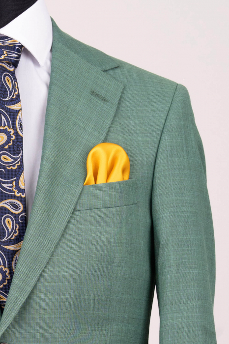 Costum slim fit verde [3]
