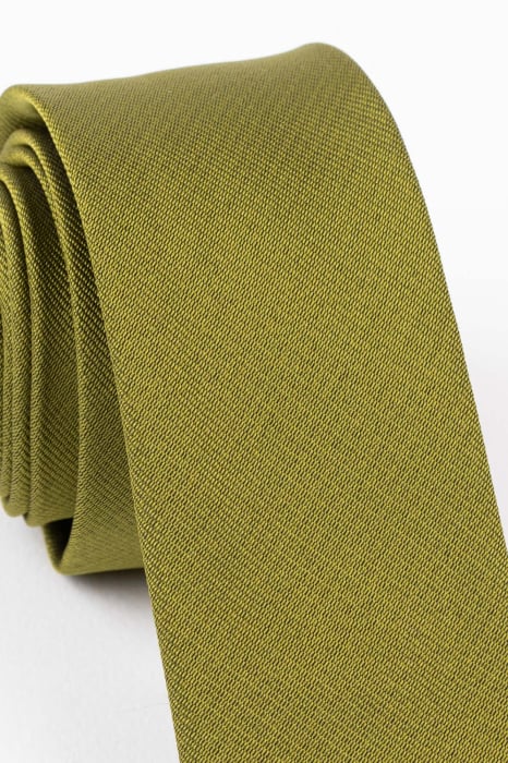 Cravata ingusta kaki [3]