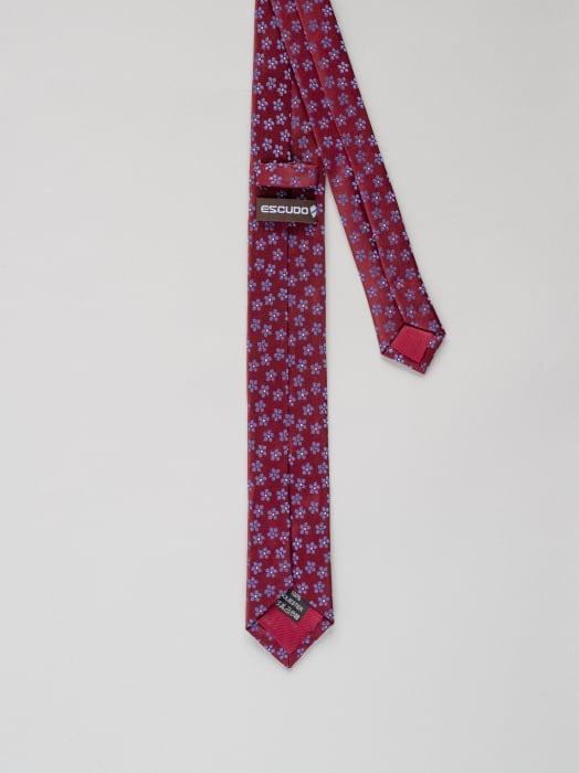 Cravata ingusta model floral visinie [3]