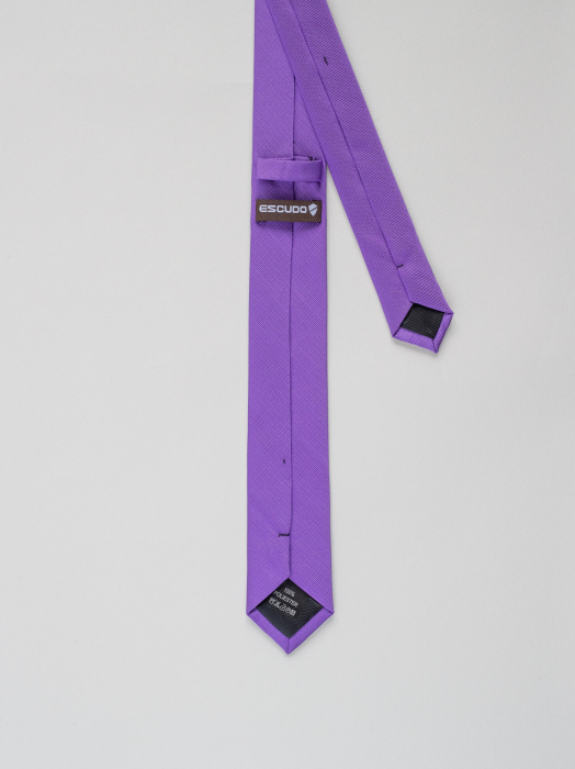 Cravata ingusta mov uni [3]