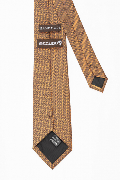 Cravata neagra cu insertie ruginie [3]