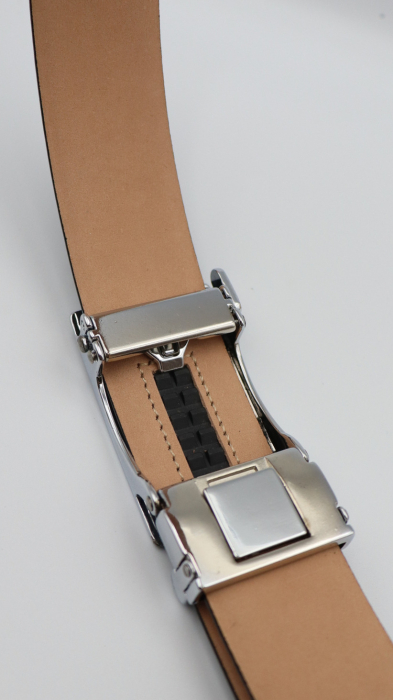 Curea piele naturală neagră AUTOMATA [6]