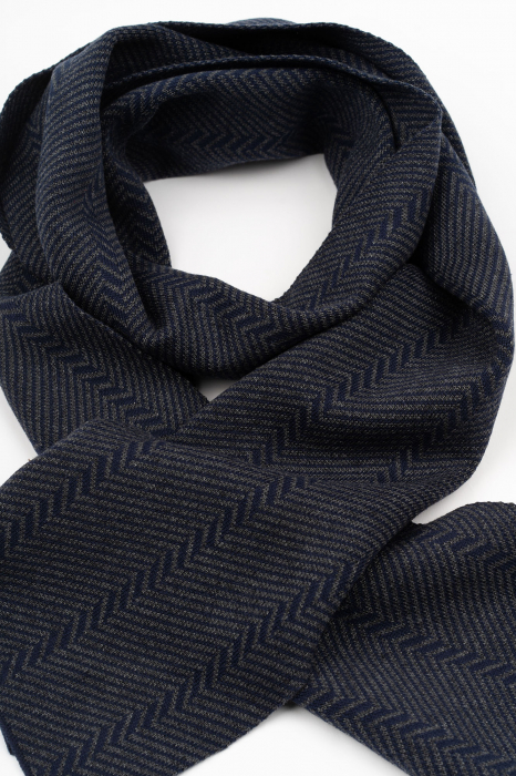 Fular ESCUDO bleumarin-gri pentru barbati [2]