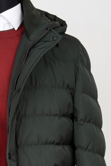 Geaca barbati slim fit verde [2]