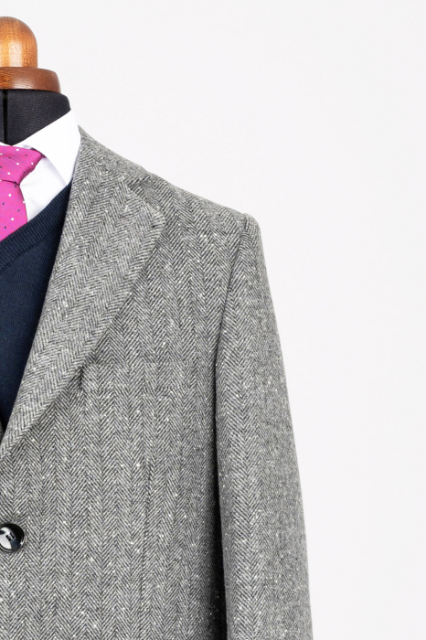 Palton gri slim fit [2]