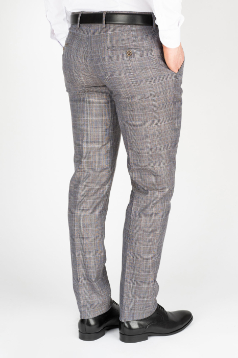 Pantaloni barbati stofa maro-caro [2]