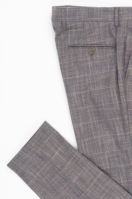 Pantaloni barbati stofa maro-caro [3]