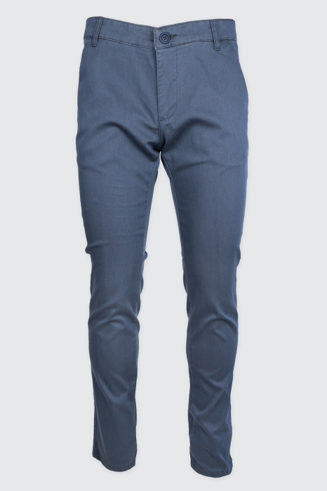 Pantaloni casual chino slim bumbac jeans [2]