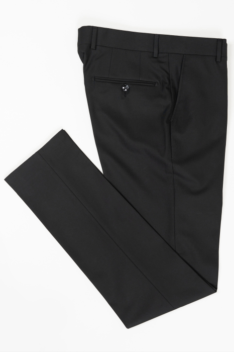 Pantaloni barbati stofa regular fit negri [5]