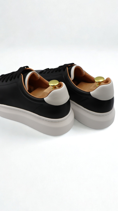 Pantofi barbati casual negri CONFORT [5]