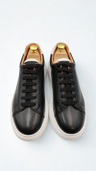 Pantofi barbati casual negri CONFORT [2]
