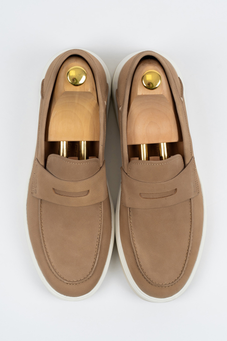 Pantofi loafer barbati bej CONFORT [2]
