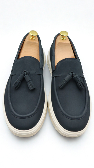 Pantofi loafer barbati bleumarin CONFORT [2]