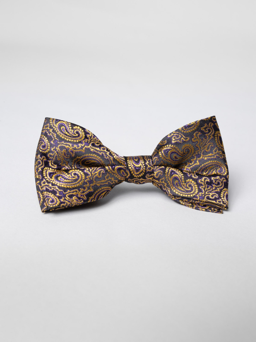 Papion auriu model floral [2]