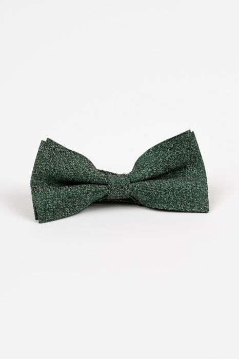 Papion din mătase naturală verde forest [2]