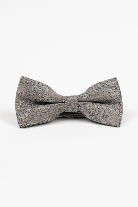 Papion gri deschis din mătase naturală [2]