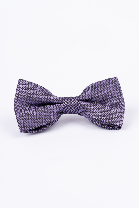 Papion mov cu motive geometrice negre [2]