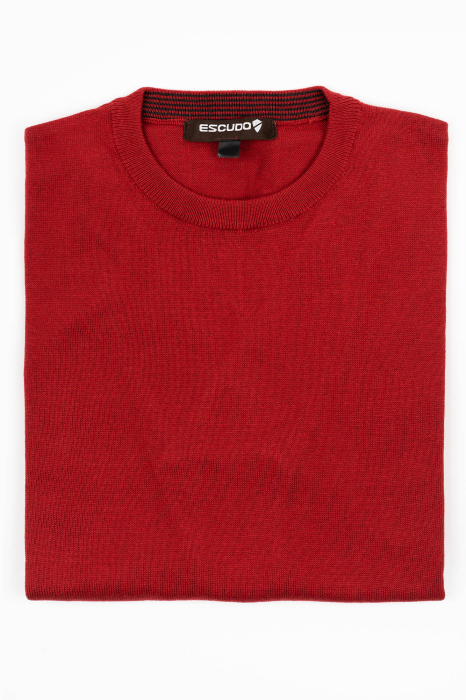 Pulover barbati regular fit rosu [2]