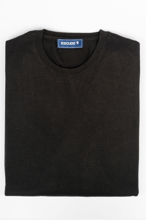 Pulover negru slim [2]