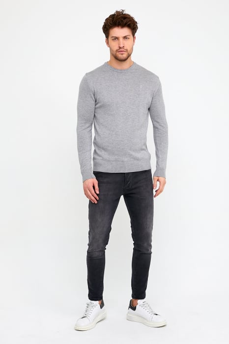 Pulover slim gri [2]