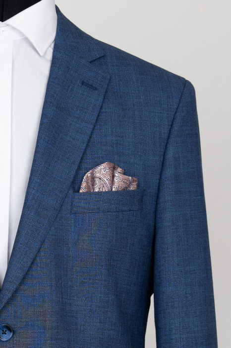 Sacou barbati regular fit albastru [2]