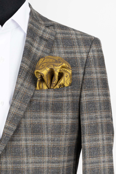 Sacou maro-caro slim [2]