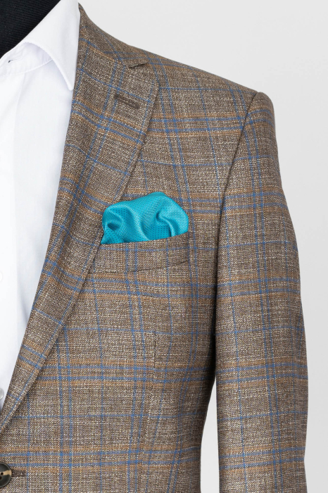 Sacou slim fit maro caro [2]