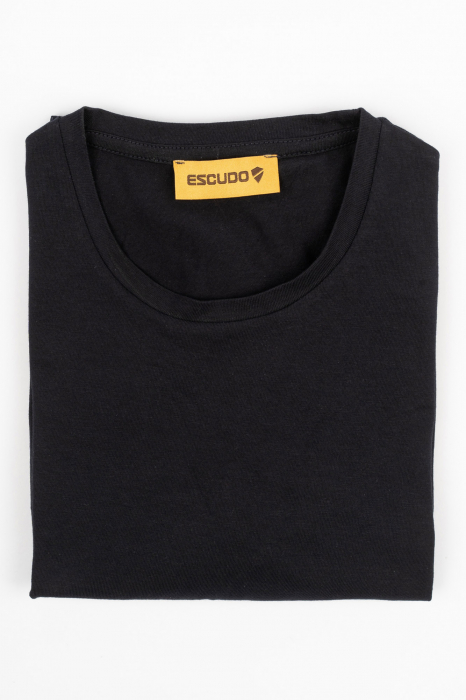 Tricou bumbac slim navy [2]