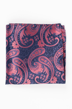 Batista albastra cu motive paisley roz [1]