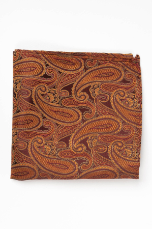 Batista maro cu imprimeu floral portocaliu [1]