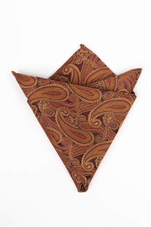 Batista maro cu imprimeu floral portocaliu [0]