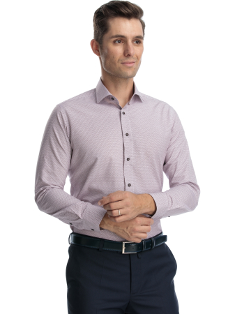 Camasa alba cu imprimeuri geometrice [4]