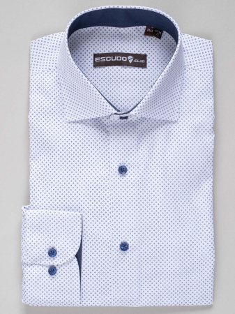 Camasa barbati imprimeuri slim fit [1]