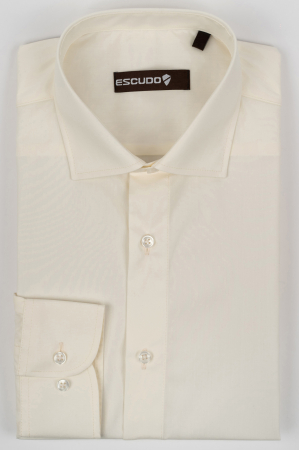 CLASICE - Camasa barbati regular fit crem