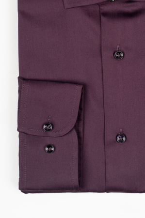 CAMASI CLASICE - Camasa barbati regular fit mov inchis PREMIUM
