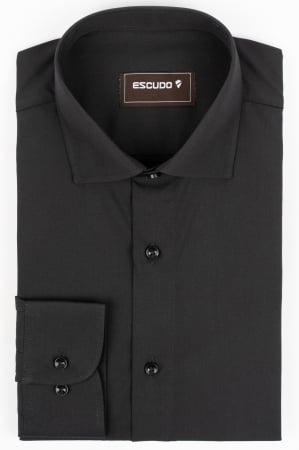 CLASICE - Camasa barbati regular fit neagra