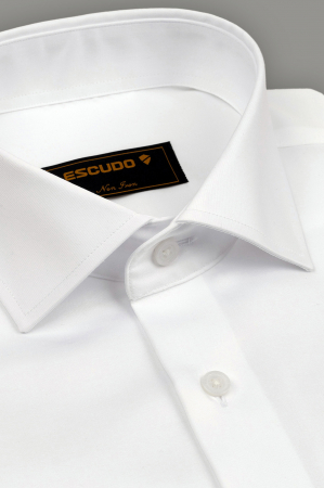 Camasa barbati slim fit alba  NON-IRON - 2XL [2]