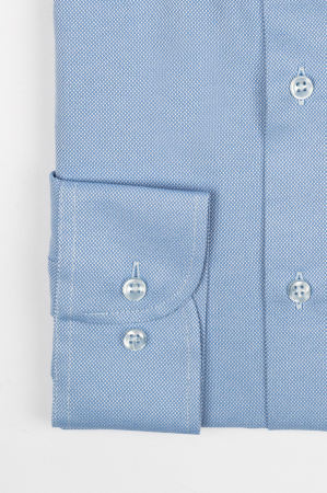 CLASICE - Camasa barbati regular fit albastru deschis Oxford