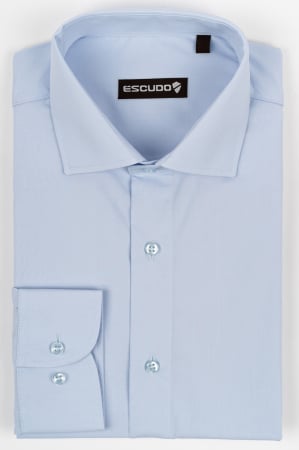 Camasa barbati slim fit bleu 2XL