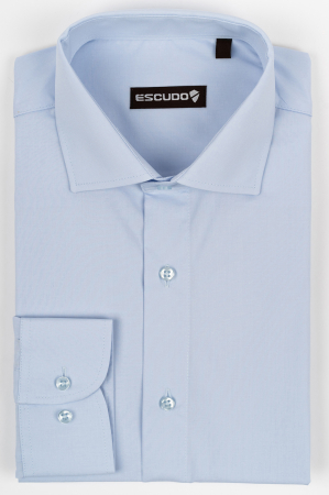 CAMASI MARIMI SPECIALE - Camasa barbati slim fit bleu 2XL CONFORT