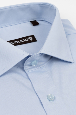 Camasa barbati slim fit bleu 2XL [2]