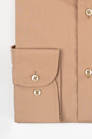 CAMASI - Camasa barbati regular fit maro-deschis