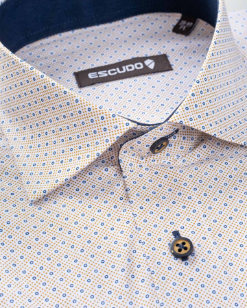 Camasa casual slim fit cu imprimeu [1]