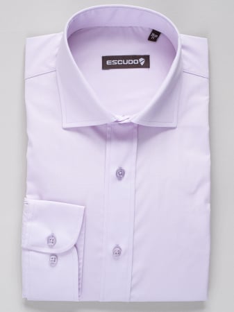 CLASICE - Camasa regular fit lila