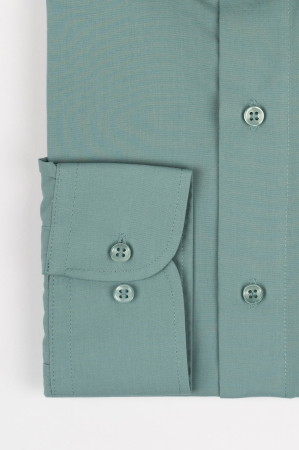 CAMASI - Camasa clasica verde slim fit